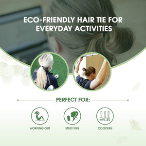 Hair Ties, 100% Organic & Biodegradable Terra Ties